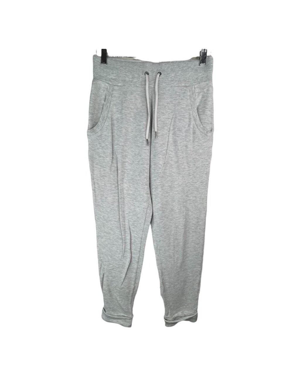 Athleta Jogger Pants XS Pull On Drawstring Active Gray Modal Athleisure Gym